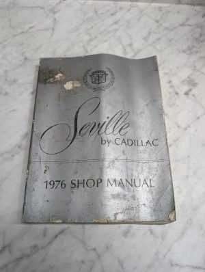 Cadillac Seville 109 9843 Catalog S 1149 Shop Service Manual 1976