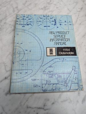 1984 Oldsmobile New Product Service Information Manual Section Oa General
