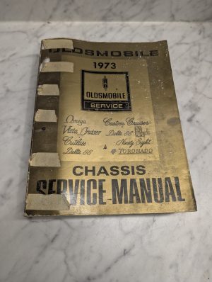 1973 Oldsmobile Chassis Service Manual All Series Repair Maintenance Shop