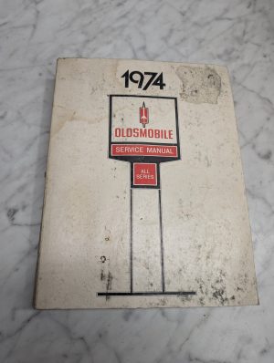 1974 Oldsmobile Chassis Service Manual Repair Maintenance Shop Reference