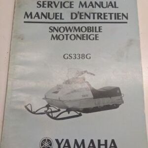 Original Yamaha Oem Owner Service Manual Shop Book 1974 Gs338G 884-28197-70