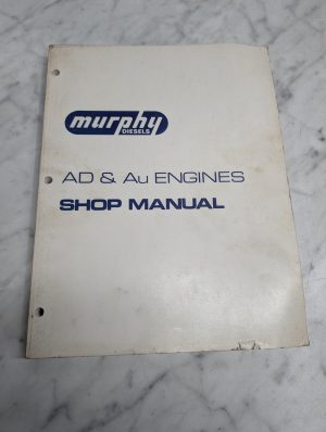 Murphy Diesels Ad Au Engines Shop Manual Service Repair Maintenance