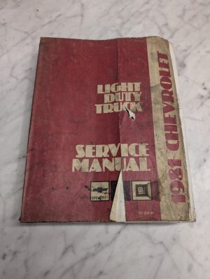 1981 Light Duty Truck Series Chassis Service Manual Repair Maintenance