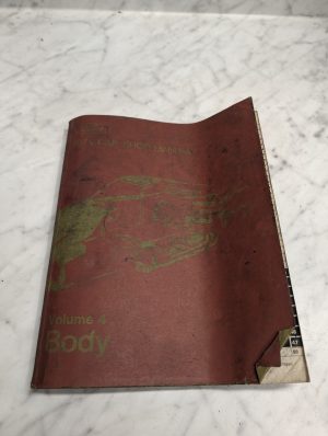 Ford 1974 Car Shop Manual Volume 4 Body Service Repair Maintenance