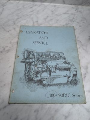 Waukesha 180-190Dlc Series Diesel Engines Operation Service Manual Dresser