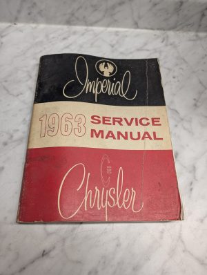 1963 Imperial Chrysler Tc-1 Tc-2 Service Manual Repair Maintenance Shop