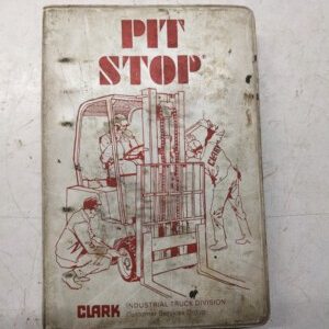 Clark Pit Stop Electric Handbook 1976 Pocket Reference Fork Lift Specifications