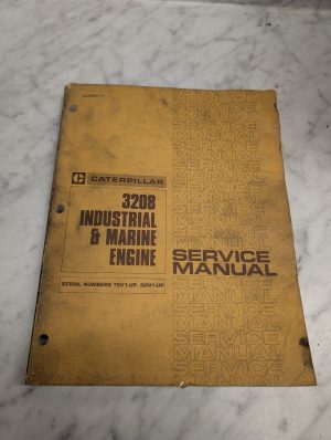 Caterpillar Cat 3208 Industrial Marine Engine Sebdr3057 01 Service Manual