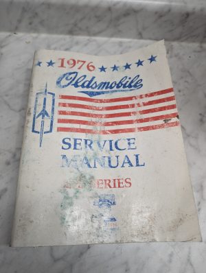 1976 Oldsmobile All Series Chassis Service Manual Repair Maintenance Shop