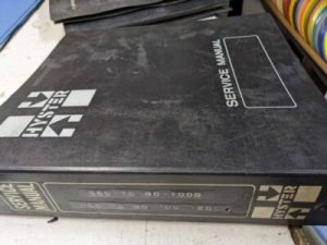 Hyster Service Repair Manual Fork Lift S60 S70 S80 S100B H60 70 80 100 H120C