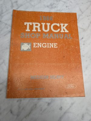 Ford F-1 C-600 Thru C-8000 Series Truck Medium Heavy Shop Manual Engine