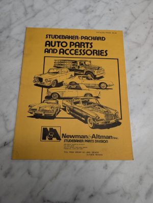 Studebaker Packard Auto Parts And Accessories Catalog Newman Altman