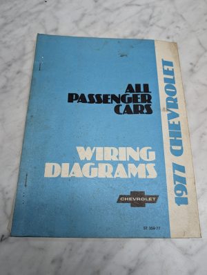 Chevrolet 1977 All Passenger Cars St 359 77 Wiring Diagrams Manual Electrical