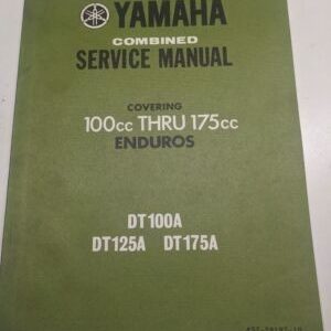 Original Yamaha Oem Owner Service Manual Shop Enduros 1973 Dt100A Dt125A Dt175A