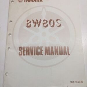 Original Yamaha Oem Owner Service Manual Shop Book 1985 Bw80S 1Ry-28197-20