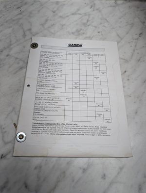 Case Hay And Forage Price Lists Ih L300 520 Tractor Series Loader Model Brackets