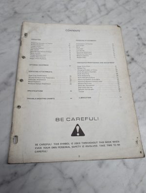 New Holland 770 Forage Harvester Operator Owners Manual Reference