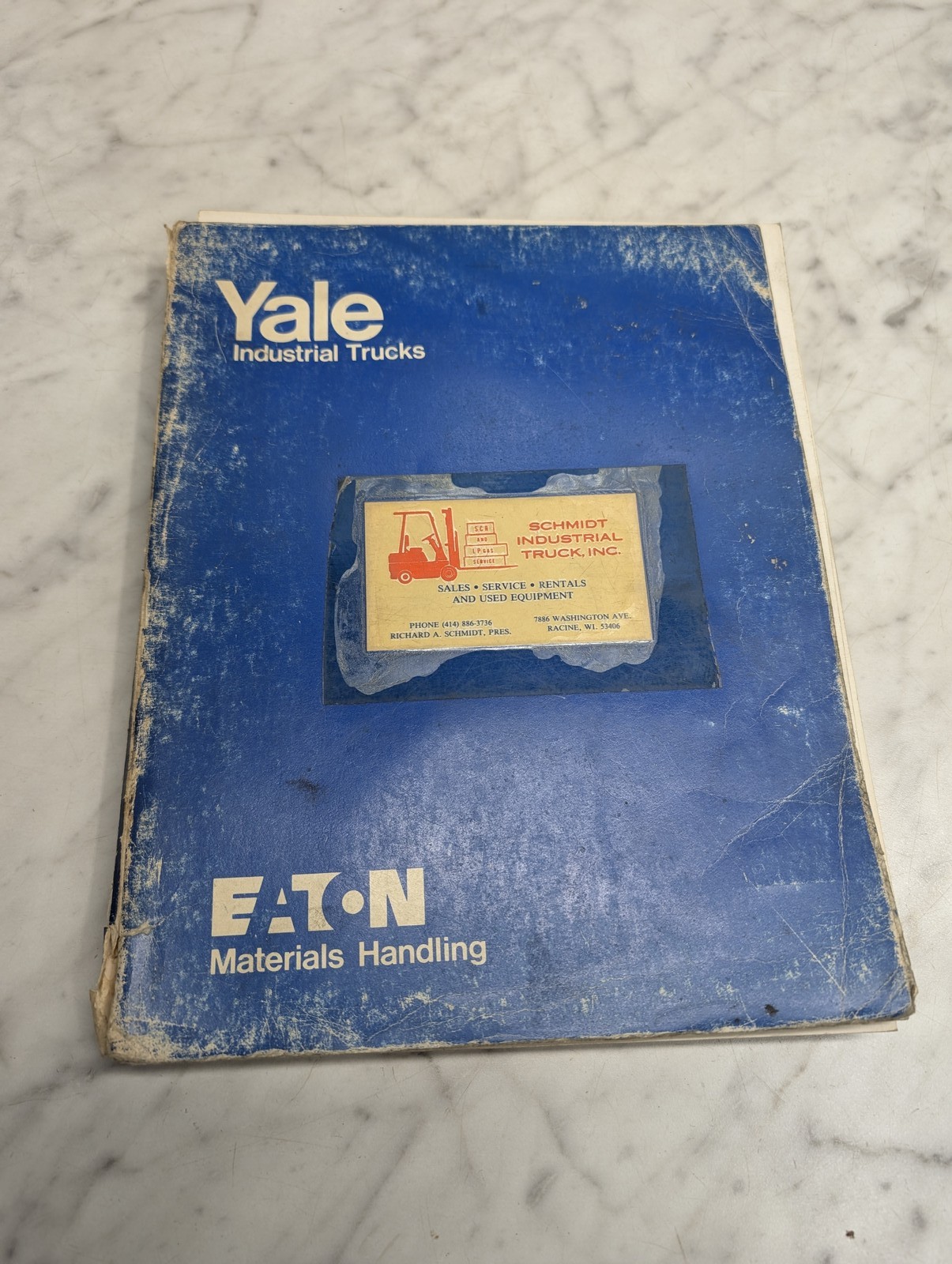 Yale Fork Lift Trucks 1979 Parts List Manual Catalog Gc Gp 020-040A Itd-1138