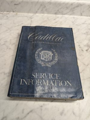 Cadillac 1980 Service Information Manual Repair Shop