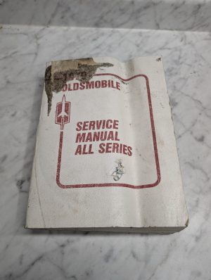 1979 Oldsmobile Service Manual All Series Repair Maintenance Shop