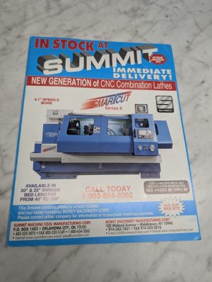 Summit Smartcut Series Ii Cnc Combination Lathes Booklet Price Sales Brochure