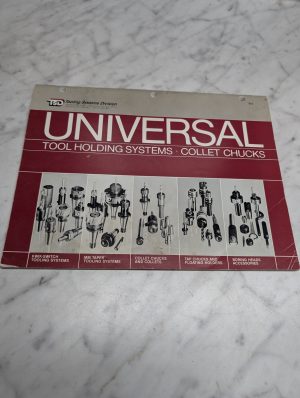 Tsd Tooling Systems Division Universal Tool Holding Collet Chucks Sales Brochure