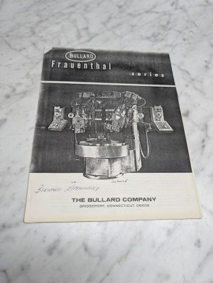 Bullard Frauenthal Series The Bridgeport Connecticut 06609