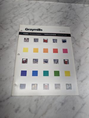 Graymills Gm 100-90 Pumps Pumping Systems Parts Cleaners Cleaning Fluids Catalog
