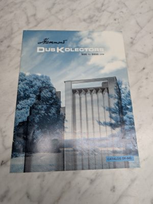 Hammond Duskolectors 500 To 5800 Cfm Catalog Dk 845 Literature Specs Features