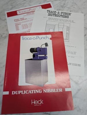 Trace-A-Punch Tb400 Tubing Nibbler Duplicating Instructions Price List