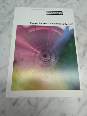 Ravensburg Facing Lathes System Sales Brochure Literature