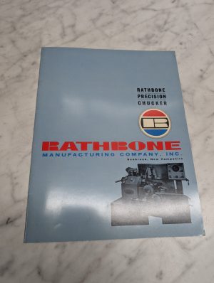 Rathbone Precision Chucker Manufacturing Seabrook Sales Brochure Literature