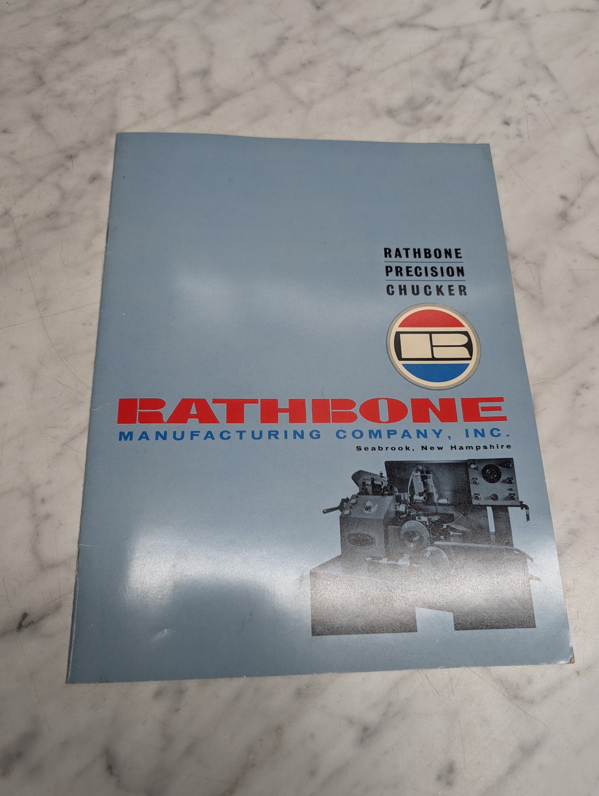Rathbone Precision Chucker Manufacturing Seabrook Sales Brochure Literature