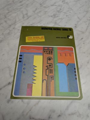 Roper Whitney Metalworking Machines Catalog 70B Rw