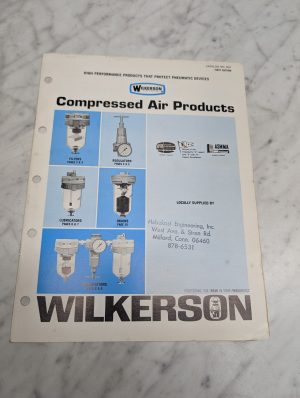 Wilkerson Compressed Air Products Catalog No 162 First Edition