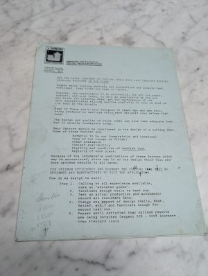 Unison Engineers Builders Tru Flute Helical Grinding Machines Sales Brochure