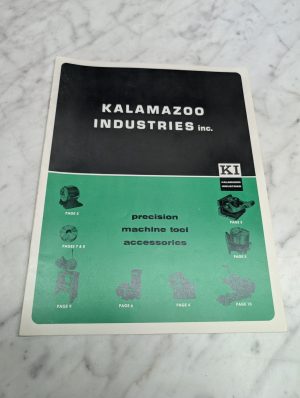 Kalamazoo Industries Ki Precision Machine Tool Accessories Sales Brochure