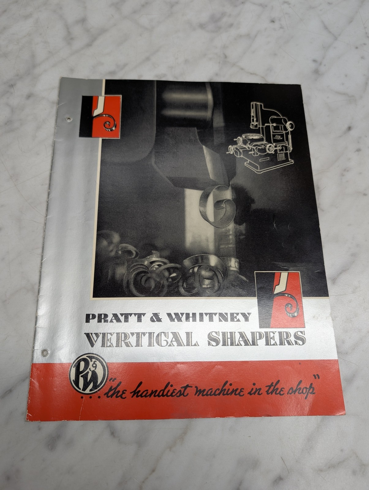 Pratt Whitney Vertical Shapers The Handiest Machine In Shop P&W Sales Brochure