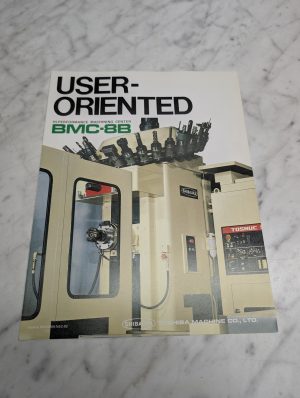 Shibaura Bmc 8B Hi Performance Machining Center User Oriented Catalog Bmc0850