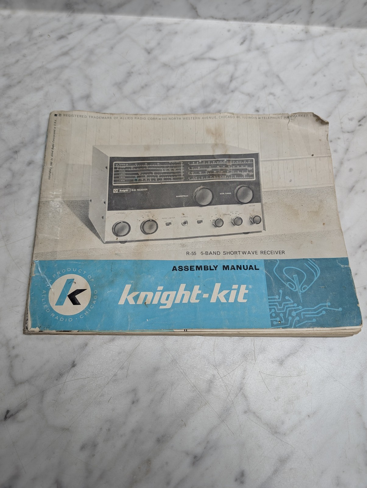 Knight Kit R 55 5 Band Shortwave Receiver Assembly Manual
