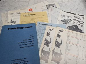 Peddinghaus Universal Bender Vises Sales Brochure Literature Information