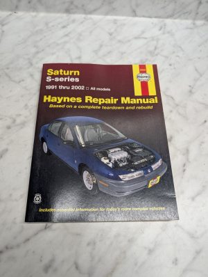 Saturn S Series 1991 Thru 2002 All Models 87010 Haynes Repair Manual Service