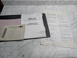 Delco Dg-2 Ac Brush Type Generators Service Manual April 1970 H70010A