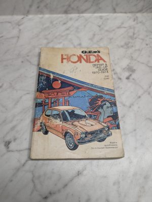 Chilton’S Honda 600 Civic Repair Tune Up Guide 1970 1974 Manual Service Shop