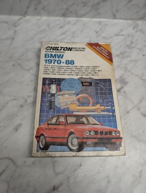 Chilton Bmw 1970 88 No 6844 Repair Manual Service Maintenance Shop Book