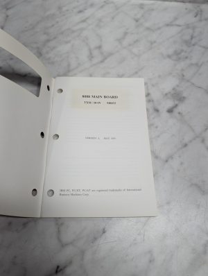 8088 Main Board Txm 10 Iv M8033 Version A 1989 Ibm Pc Xt At User Manual Owner