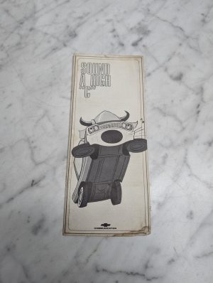 Sound A High C Communication Chevrloet Soundfilm Bulletin Brochure Information