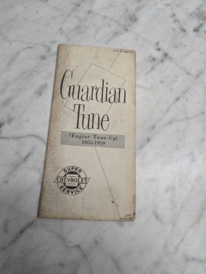 Chevrolet Guardian Tune Engine Up 1955 1959 Service T O P 59 S M 14