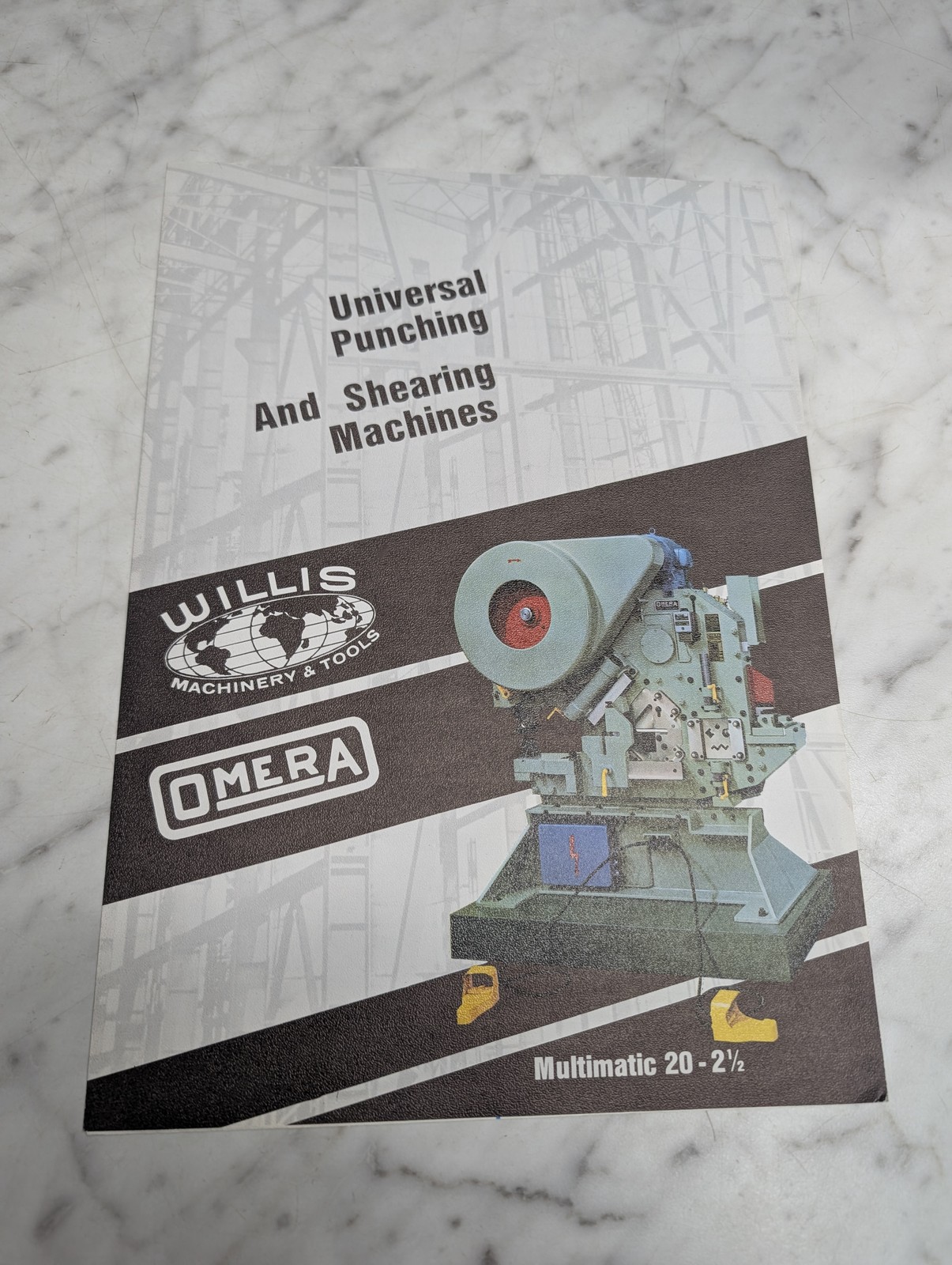 Willis Machinery Tools Omera Multimatic 20 2½ Universal Punching Brochure