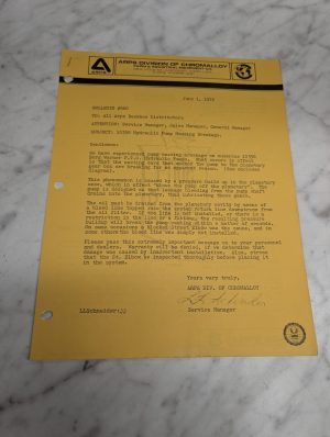 Wisconsin Arps 10358 Hydraulic Pump Housing Breakage Bulletin 660 June 1 1976